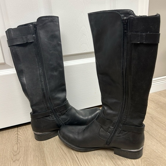 Remonte Women’s Tall Black‎ Boots - Picture 4 of 8